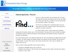 Tablet Screenshot of generationzerogroup.com